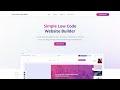 Soft UI Design System Builder - Simple Low Code Website Builder