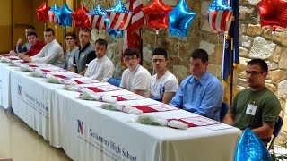 Neshaminy HS US Military Commitment Ceremony