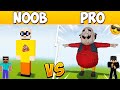 NOOB vs PRO: MOTU PATLU BUILD CHALLENGE in Minecraft with @ProBoiz95