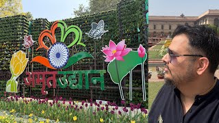 Amrit Udyan Rashtrapati Bhavan Delhi 2025 : Experience the Transformation | Future of Parks in India