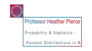 Poisson Distributions in R
