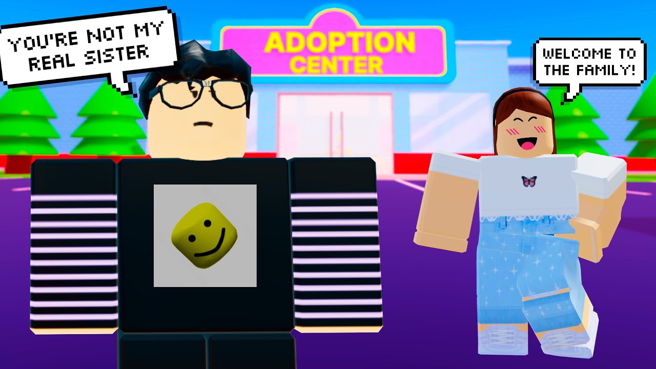 ROBLOX The Adoption Story - YouTube