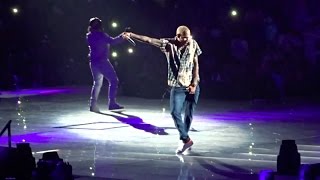 Chris Brown dances to Jeezy \