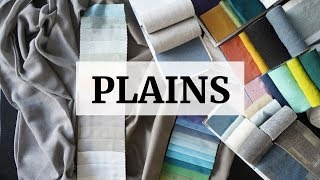 The Role of Plain Fabrics in Design