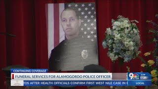 Alamogordo officer laid to rest on Thursday
