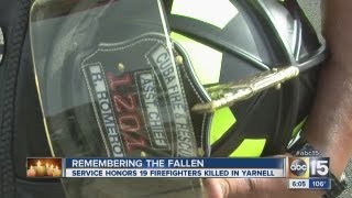 Firefighters remembered