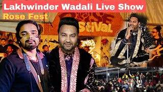 Rose Festival Chandigarh 2022 | @lakhwinderwadalilive Live Show | Chandigarh Wala