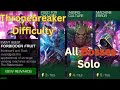 All Bosses Solo. Monthly Event Quest (Forbidden Fruite) Thronebreaker Difficulty. MCOC