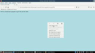 Write a JavaScript program to get the current date