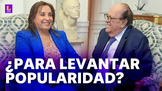 Popularidad de Dina Boluarte: "A la presidenta le conviene estar cerca de Julio Velarde"