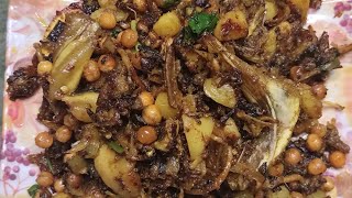 MARILKHA NGAOUBA RECIPE// FISH HEAD AND LIVER STIR FRY RECIPE//MANIPURI COOKING CHANNEL