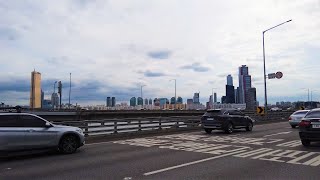 Seoul City Expressway Driving Tour 서울 강변북로에서 본 강남 한강변 아파트 한강뷰 운전 드라이브 영상