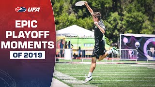 Top Plays from the 2019 Playoffs | #ultimatefrisbee highlights