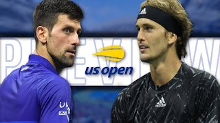 Novak Djokovic vs Alexander Zverev US Open 2021 Semifinal | PREVIEW