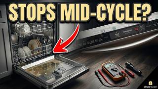 Dishwasher Stops Mid-Cycle? 6 Fixes That Actually WORK (85% Success!)