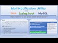 PART_6 - How to set up an SMTP Gmail server - Email Notification Utility - Java Springboot MySQL