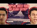 AKU BERDEPAN DENGAN SENIOR YANG 