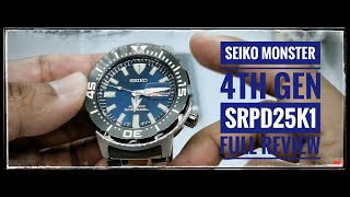 WATCH before you BUY: Seiko Prospex Monster 4th Gen SRPD25K1 Review #seikomonster