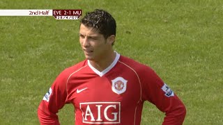 Cristiano Ronaldo vs Everton Away HD 1080p (28/04/2007)