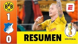 Borussia Dortmund venció 1-0 a Hoffenheim con GOL de Reus y se metió en OCTAVOS | DFB Pokal