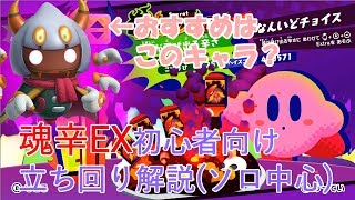 【ほんわり解説】ソロで魂の飛び出る辛さEXを割と簡単に攻略できるキャラ＆方法「星のカービィ スターアライズ」