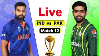 Live - Pakistan VS India - ICC World Cup Live Match Today - PAK VS IND Full Live Streaming 2023