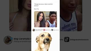 dog caramelo reacts #memes #shortsmemes