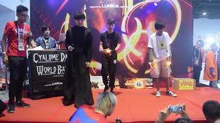 CYALUME DANCE WORLD BATTLE in the Philippines Final round 【ヲタ芸】【サイリウムダンス】