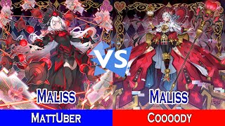 Maliss Sky Striker Vs Maliss || MattUber Vs Coooody || High Rated - Dueling Book