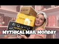 MYTHICAL MAIL MONDAY || HUGE UNBOXING!! ILLUMICRATE, OWLCRATE, NERDY INK, FABLEBANDS, ETC.