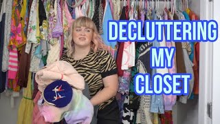 Declutter With Me! Decluttering over 100 Clothing items From my Closet!