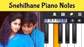 Snehithane | Alaipayuthe| | Perfect Piano Tamil Songs