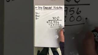 Divide Using Expanded Notation