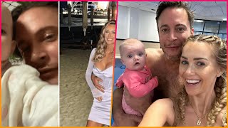 Laura Anderson criticises ex Gary Lucy for visiting their young daughter “once this