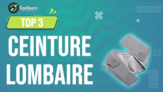 ⭐️ MEILLEURE CEINTURE LOMBAIRE (2022) - Comparatif \u0026 Guide d'achat