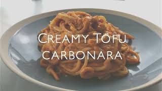 Clearspring's Creamy Tofu Tomato Carbonara