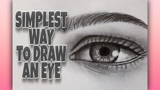 How to draw eye || Eye drawing tutorial || Eye sketch || Pencil sketch || Farjana Drawing Academy ||