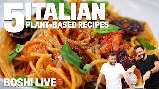 5 ITALIAN INSPIRED VEGAN RECIPES