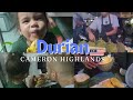 Buying durian in Cameron Highlands