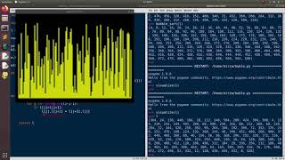 Bubble Sort Visualization Python Tutorial (Beginners)