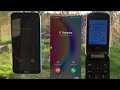 BQ Clamshell Calls Huawei P20 Incoming Call vs Screen Recording