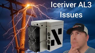 Iceriver AL3 Alephium ASIC power supply/firmware issues (And some crypto mining safety tips)