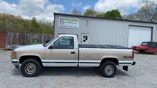 FOR SALE: 1989 GMC K2500 TRUCK 4X4 RUST FREE LONG BED REGULAR CAB