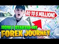 How I Started My Forex Journey | $0 To $5 Million