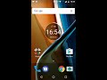 Moto G5/G5 Plus Launcher / ClockWeather widget on Moto G4/G4 Plus