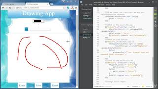 #10 jQuery Code 3 (HTML, CSS, jQuery UI, Canvas, Local Storage)