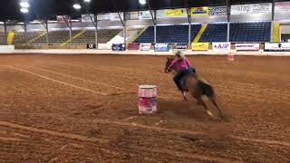 Our Bobby McGee, by Frenchman’s Easy Doc, at the Ardmore Barrel Futurity!