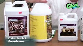 Using sweetener products to finish your crop