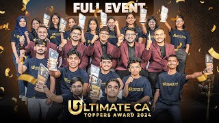 Ultimate CA Toppers Award 2024 | Rewarding Our Excellent Students | CA Foundation \u0026 Inter Exam #UCA