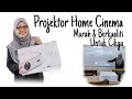 Projektor Home Cinema Murah & Berkualiti Untuk Cikgu | Review INLAB SENZ 1080p Home Cinema Projector